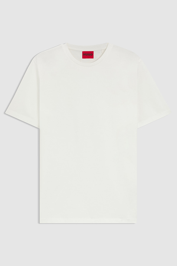 ΜΠΛΟΥΖΑ T-SHIRT HUGO - 102 ΛΕΥΚΟ